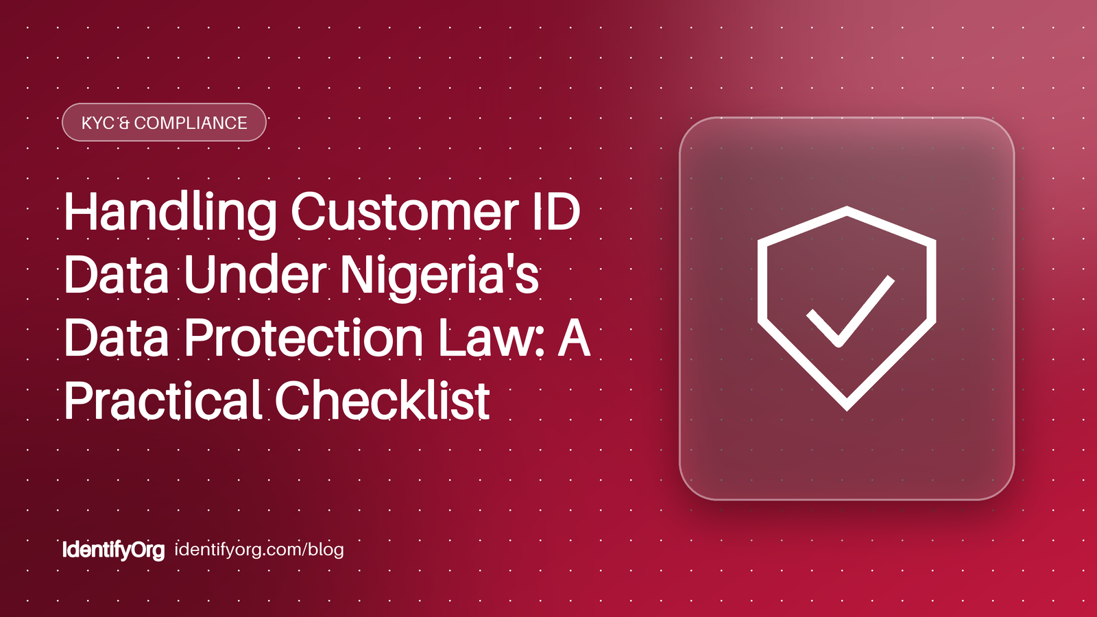 Checklist and padlock illustrating data protection compliance for developers